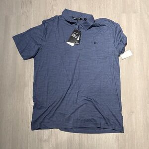 Travis Mathew Navy Polo Shirt